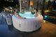 Lay -z-spa Paris 4-6 Person Luxury Inflatable Hot Tub With Led Lights Airjets