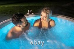Lay -Z-Spa Paris 4-6 Person Luxury Inflatable Hot Tub with LED Lights Airjets
