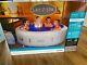 Lay Z Spa Paris Luxury Inflatable Hot Tub (4-6 People) With Led Lights Free P&p