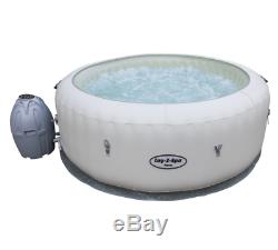 Lay-Z-Spa Paris (Model 54148) 4-6 Adult AirJet Inflatable Spa with LED Lighting