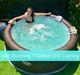 Lay Z Spa St Moritz Luxury Airjet Hot Tub Large 7 Adults Lazy With 7 Colour Led