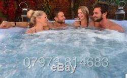 Lay Z Spa ST MORITZ Luxury AirJet Hot Tub Large 7 Adults Lazy With 7 Colour LED