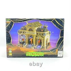 Lemax Spooky Town Rest In Pieces Mausoleum 2005 #55233 Box Retired Rare Tested