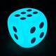 Light Up Led Dice, Sensory, Colour Changing. 4 Sizes Available