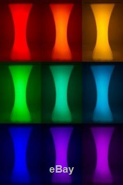Luminatos 3, LED bar Table Illuminated with Colour Change Remote Control Battery