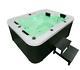 Luxury Outdoor Whirlpool Hot Tub With Heater Ozone Led For 2 3 Persons Spa