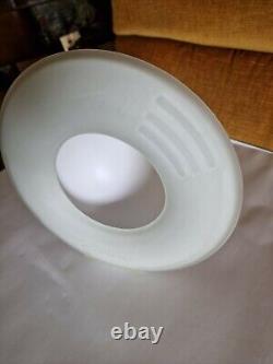 Mathmos'Iconic' Tuba Colour Changing Lamp White Glass Rare
