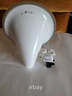 Mathmos'Iconic' Tuba Colour Changing Lamp White Glass Rare