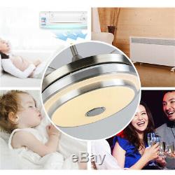 Modern LED 7 Light Color Ceiling Fan Music Changing Lamp Fan Remote/APP