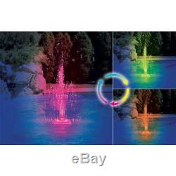 NEW BlueWave Products POOL ACCESSORIES NA4440 Color Changing Led Fountain