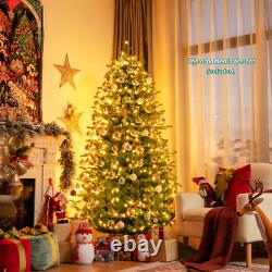 NNECW 1.8M APP Controlled Christmas Tree with 420 Color Changing LED Lights and