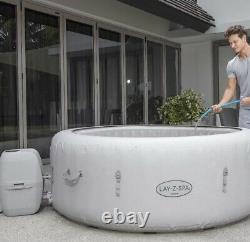 New Bestway Lazy, Lay Z Spa Paris Hot Tub Jacuzzi With LED Light 2021 model