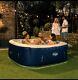 New Clever Spa Belize Square 6 Person Hot Tub & Led Lights Brand New Lay Z Spa