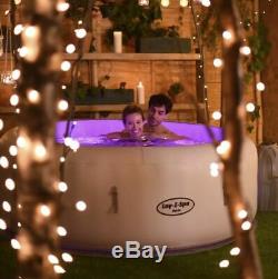 New Lazy Spa Paris 4-6 People Like Vegas Miami But With 7 Colour Led Lights