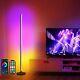 Outon Led Corner Floor Lamp, 165cm Dimmable Modern Rgb Color Changing Smart Lamp