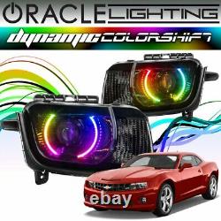 Oracle Dynamic ColorSHIFT LED Headlight Halo Kit For 2010-2013 Chevy Camaro