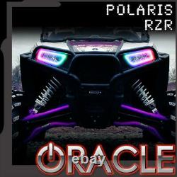 Oracle Dynamic RGB+A Headlight Halo Kit For 2014-2021 Polaris RZR 900 1000