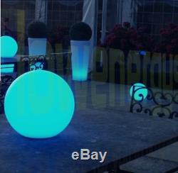 Outdoor LED Solar Ball Garden Light Mood Colour Changing Sphere Globe Stake 250