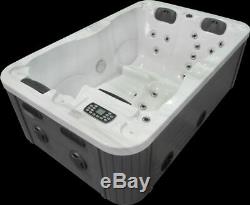 Outdoor Whirlpool Hot Tub with Heater Ozone LED for 2 3 Persons Many Colours
