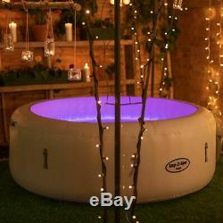 PRE ORDER Lay Z Spa Paris, Lazy Hot Tub, LED Lights, 4-6 Person