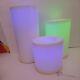 Partylite 12,9 & 6 X6 Inch Color Changing Led Pillar Candles Ldr12610 Retired