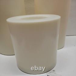 Partylite 12,9 & 6 x6 inch Color Changing LED Pillar Candles LDR12610 retired