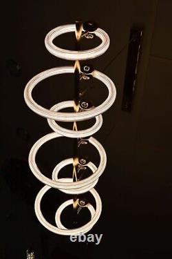 Pendant-7 Rings Colour Changing Pendant Light-828-7