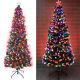 Pre Lit Christmas Tree Xmas Fibre Optic Led Lights Star Color Changing 2ft 6ft