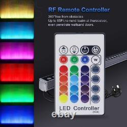 RGBW Wall Washer Light Bar, 108W RGB Color Changing LED Flood Lights Fixture