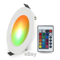 RGB 16 Colour Changing LED Ceiling Panel Down Light 5W 10W Bedroom Mood Light