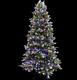 Santas Best 6ft Sugar Snow Flocked Christmas Tree Colour Change Led Lights (34)