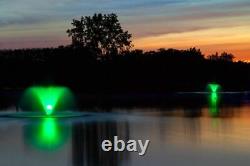 Scott Aerator 4 Light Set Color-Changing LED Pond Fountain Lights with 100ft. To