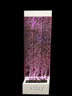 Sensory Autism Floorstanding Water Bubble Wall/Panel Colour Changing LED Lights
