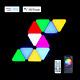 Smart Led Triangle Panel Light Rgbic Multicolour App+voice Control Music Sync