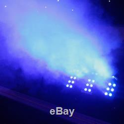 Smoke Bubble Machine Colour Changing LED Lights DMX High Output Fog Pro DJ Disco