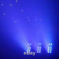Smoke Bubble Machine Colour Changing LED Lights DMX High Output Fog Pro DJ Disco