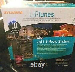 Sylvania LiteTunes LED Light System Indoor/Outdoor WiFi $299 Brand New