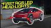 Tesla Cybertruck Gets Custom Rgb Led Headlights