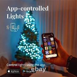 Twinkly Cluster App-Controlled LED Christmas Lights with 400 RGB 16 Million