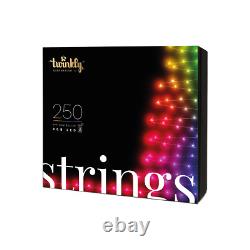 Twinkly Strings Gen 2 App Controlled 250 LED Smart Christmas 20m Fairy Lights