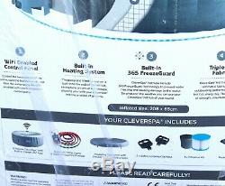 UK CleverSpa Monte Carlo 6 Person LED Hot Tub NOT Lay Z Spa St Lucia Bali Hawaii