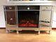 Venetian Sideboard Built In Fireplace And Media Tv Unit Colour Changing Led