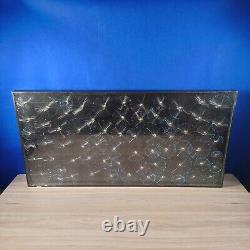Vintage 1980s Fibre Optic Colour Changing Wall Light Panel Psychedelic Bar Decor