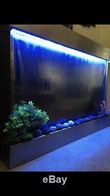 WALL HANGING WATERFALL 52 Wide x 35 Tall Color changing Lights, Remote Ctrl