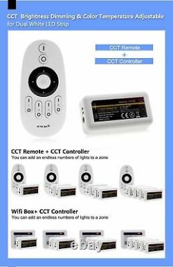 WIFI Smart Remote Controller For LED Strip Lights PVC Type Plastic Materials New