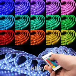 WYZworks LED Strip Lights, 100 ft SMD 5050, Waterproof Color Changing Permanent