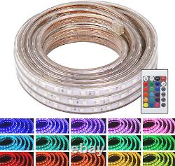 WYZworks LED Strip Lights, 100 ft SMD 5050, Waterproof Color Changing Permanent