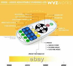 WYZworks Warm & Cool White SMD 5730 Dimming Flex LED Light Strip 25 50 100 ft