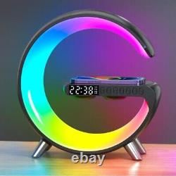 Wireless Charger Ambient Light, RGB Color Changing Mood Light, 15W LED Bedside