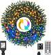 Xunxmas Color Changing Christmas String Lights Indoor Outdoor 11 Modes, 800 Led